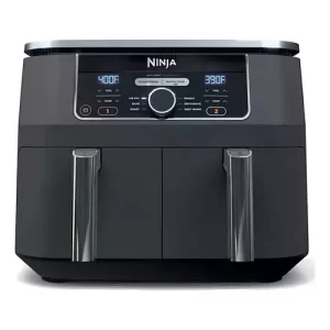 Freidora de aire Ninja 6 en 1 con compartimento doble (10 L)