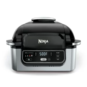 Ninja Foodi 4 en 1 Parrilla Interior con Freidora de Aire
